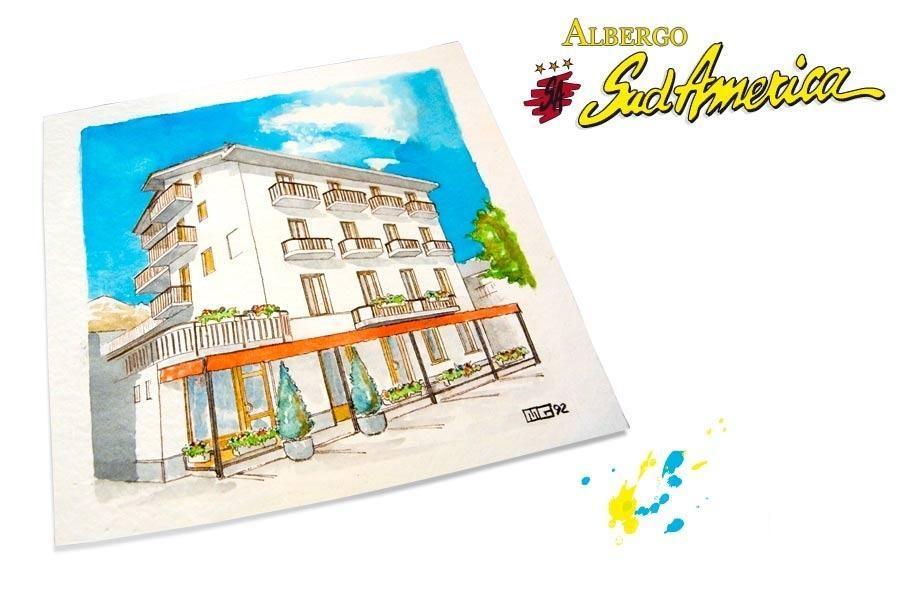 Albergo Sud America Paesana ภายนอก รูปภาพ